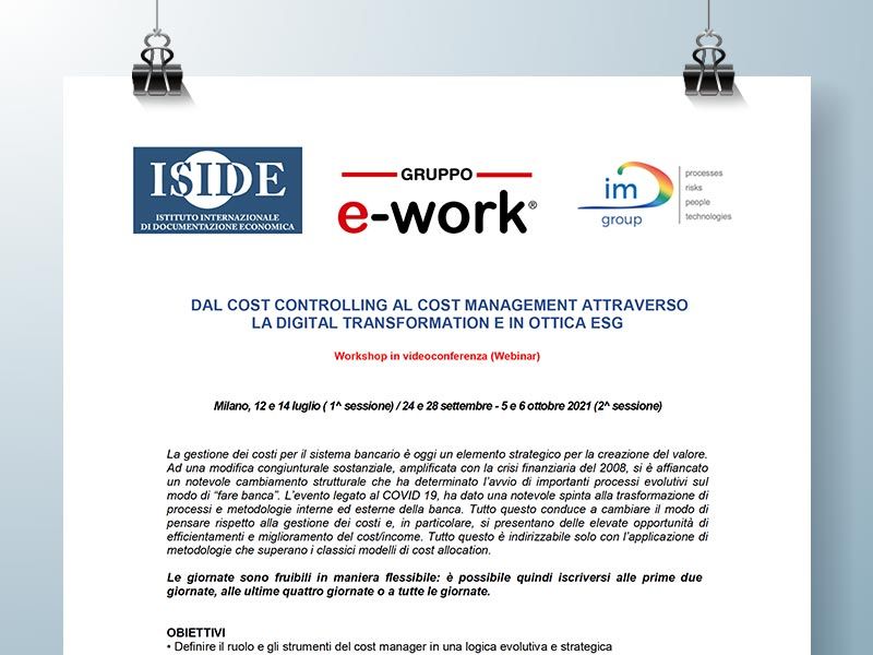 Webinar 12 14 luglio 2021 Cost Controlling